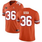 Men's Florida Gators #36 Zack Sessa NCAA Nike Orange Authentic Stitched College Football Jersey ATW0462ZQ